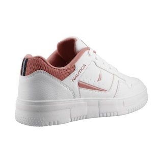 Foto 3 | Tenis Nautica Va116 Blanco/pink Dama Casuales Talla 22 A 26 M