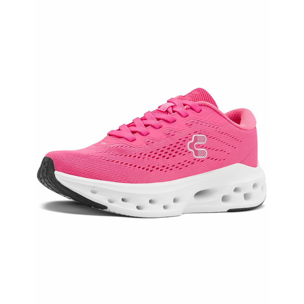 Foto 4 | Tenis De Charly Para Dama Deportivos Running Ligeros Fiusha Fucsia