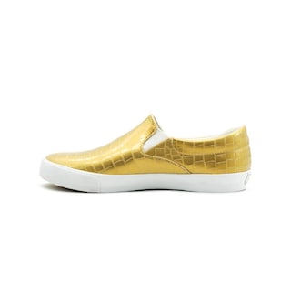 Foto 5 | Tenis Pirma Choclo Para Mujer Slip On Color Dorado Dorado