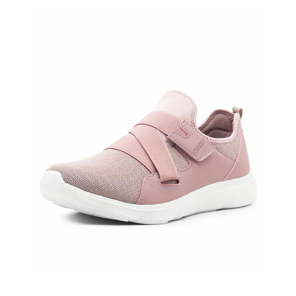 Foto 5 pulgar | Tenis Charly Para Mujer Tipo Calcetín Ajuste Elástico Ligeros Transpirables Rosa
