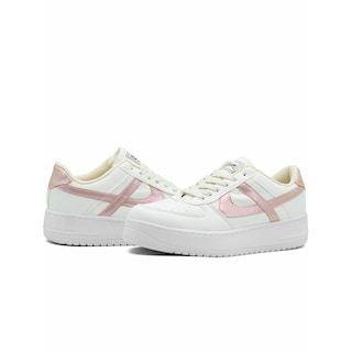 Foto 3 | Tenis Choclo Panam Para Mujer Plataforma Traspirable 22-26 Blanco