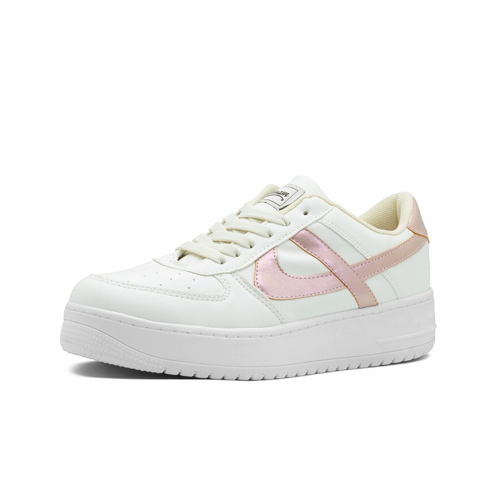 Foto 5 pulgar | Tenis Choclo Panam Para Mujer Plataforma Traspirable 22-26 Blanco