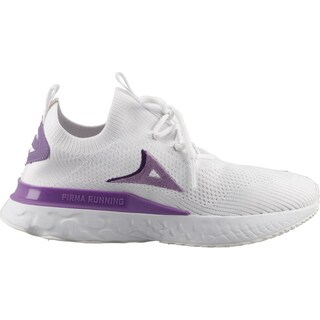 Foto 1 | Tenis Pirma 4527 Blanco/morado Tenis Deportivo Mujer Casual Entrenamiento Talla 23 A 26.5 M