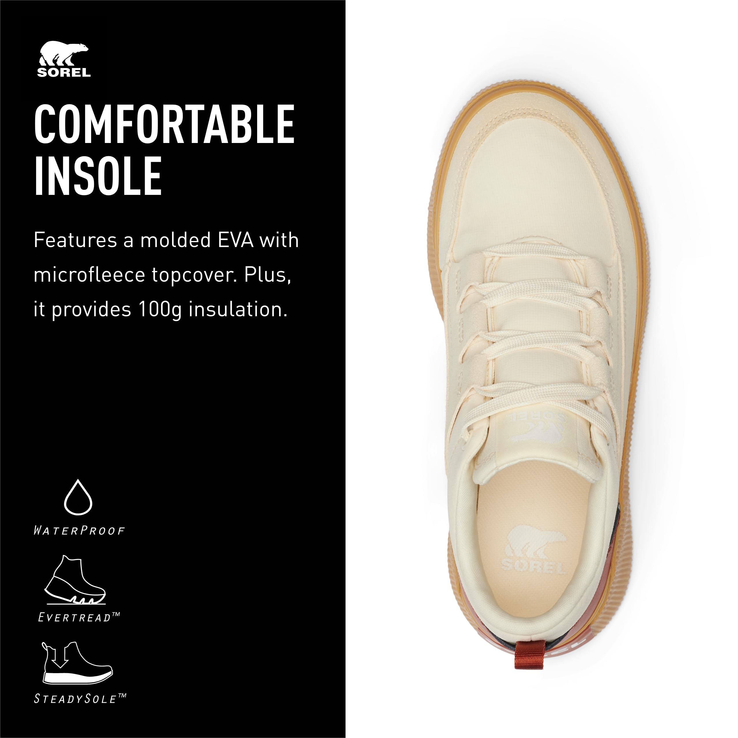 Foto 5 pulgar | Tenis Casuales Sorel Out N About Lv Low para Mujer - Venta Internacional