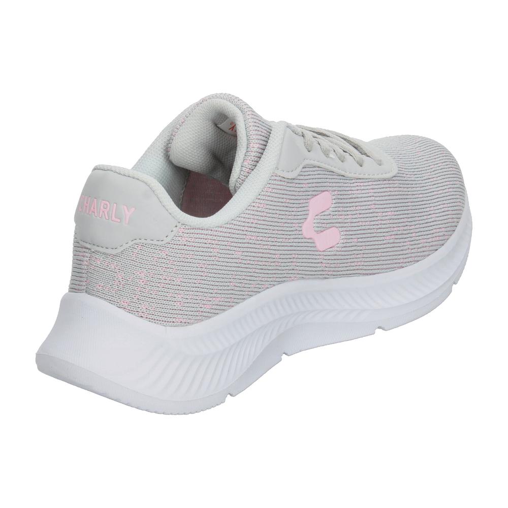 Foto 4 pulgar | Tenis Charly Gris Para Mujer [chy3495] Gris