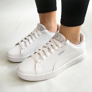 Foto 7 | Tenis Puma Rickie Classic Jr - 39425208 - Blanco - Mujer Blanco