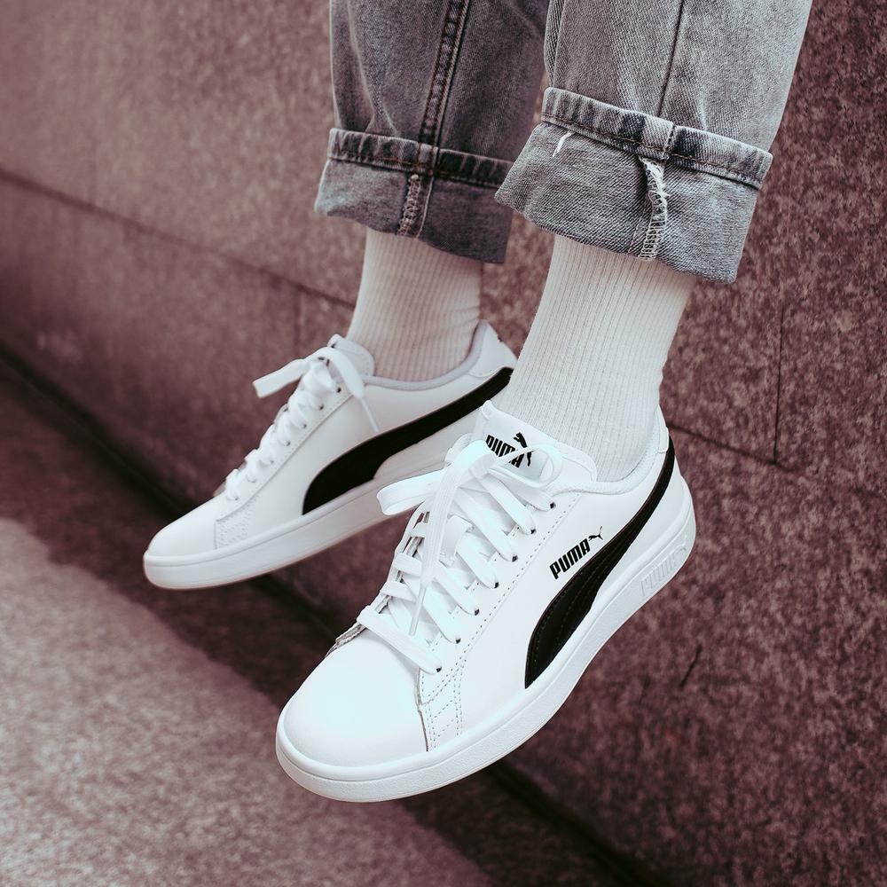 Foto 7 | Tenis Puma Rickie Classic Jr - 39425213 - Blanco - Mujer Blanco