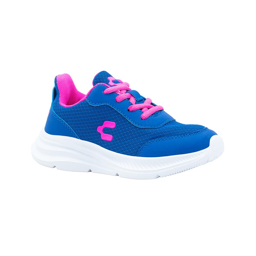 Foto 2 pulgar | Tenis Para Mujer Charly  Walking Relax Color Marino Fiusha Azul Marino