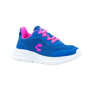 Foto 1 | Tenis Para Mujer Charly Walking Relax Color Marino Fiusha Azul Marino