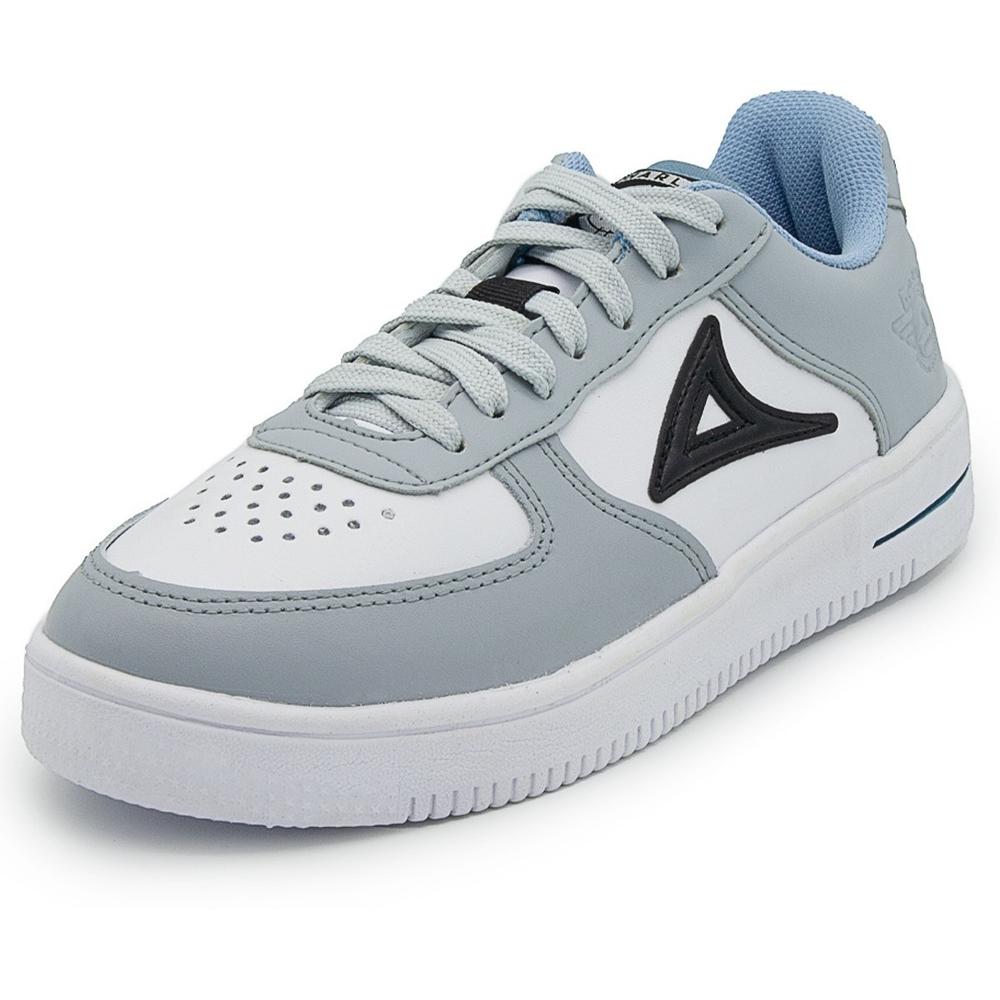 Foto 3 pulgar | Tenis Pirma Casual Para Dama Color Blanco Gris 22-26 Blanco