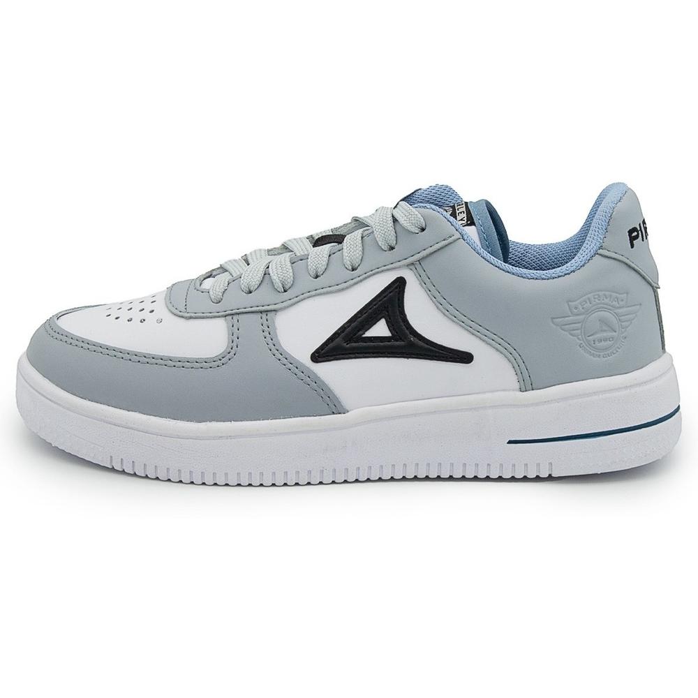 Foto 4 pulgar | Tenis Pirma Casual Para Dama Color Blanco Gris 22-26 Blanco