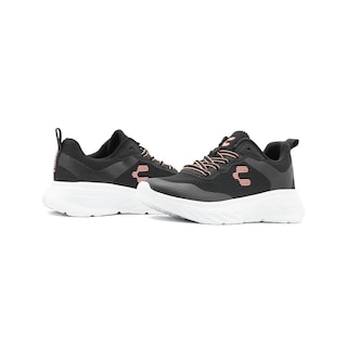 Foto 2 | Charly Tenis Dama Running Antiderrapante Negro/blanco 22-27 Negro