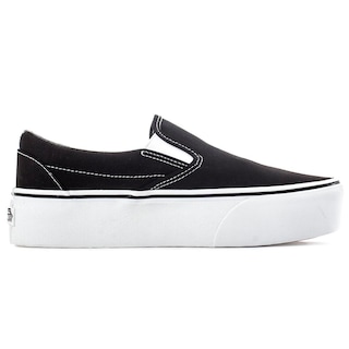 Foto 4 | Tenis Vans Classic Slip On Stackform - 7q5rbmx - Negro - Mujer Negro
