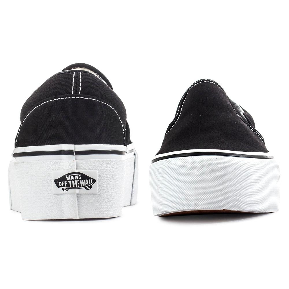 Foto 3 | Tenis Vans Classic Slip On Stackform - 7q5rbmx - Negro - Mujer Negro