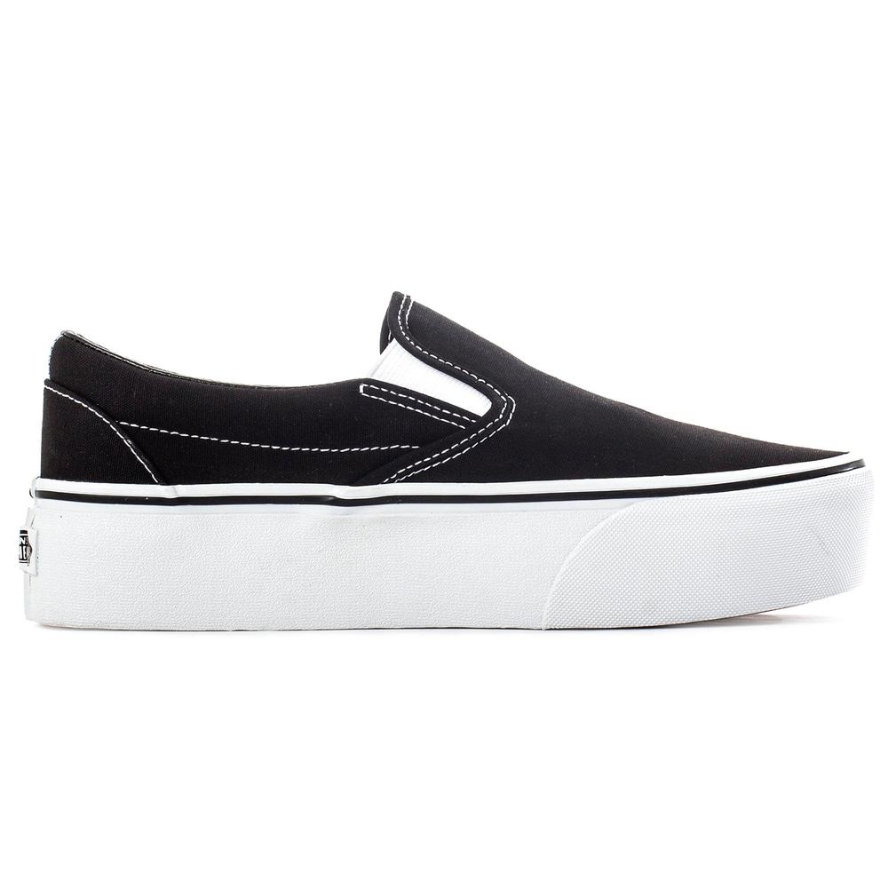 Foto 5 pulgar | Tenis Vans Classic Slip On Stackform - 7q5rbmx - Negro - Mujer Negro