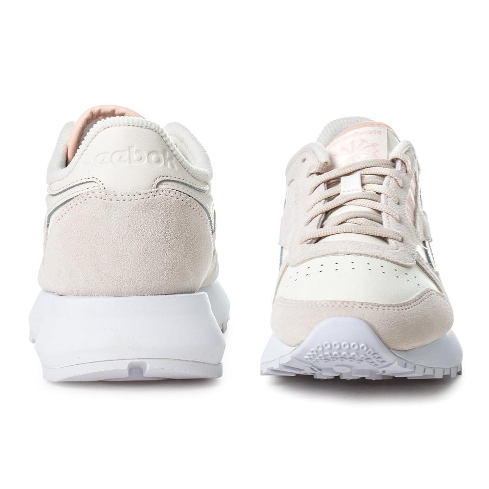Foto 3 | Tenis Reebok Classic Leather Sp - 100074461 - Gris Claro - Mujer Gris