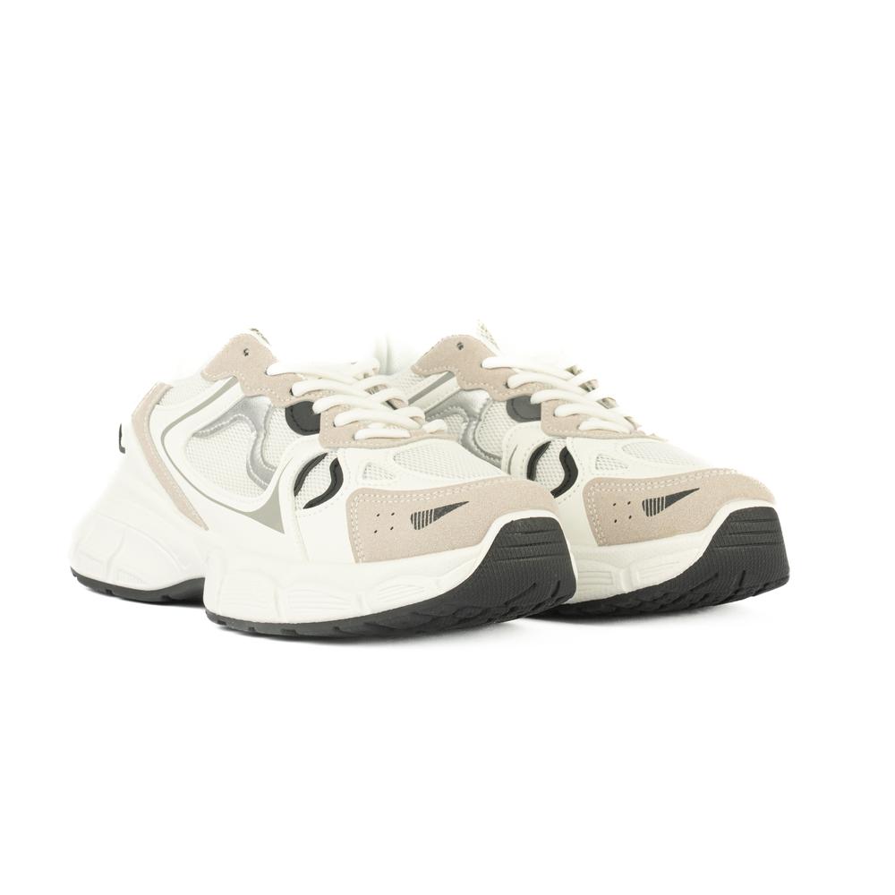 Foto 3 pulgar | Tenis Deportivo Moda Casual Chunky Walki Modelo Dora Blanco