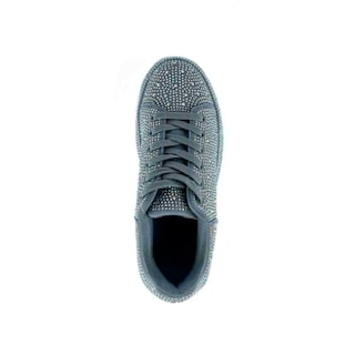 Foto 4 | Tenis Sneaker Plataforma Moda 4cm Para Mujer Walki Zuria Azul