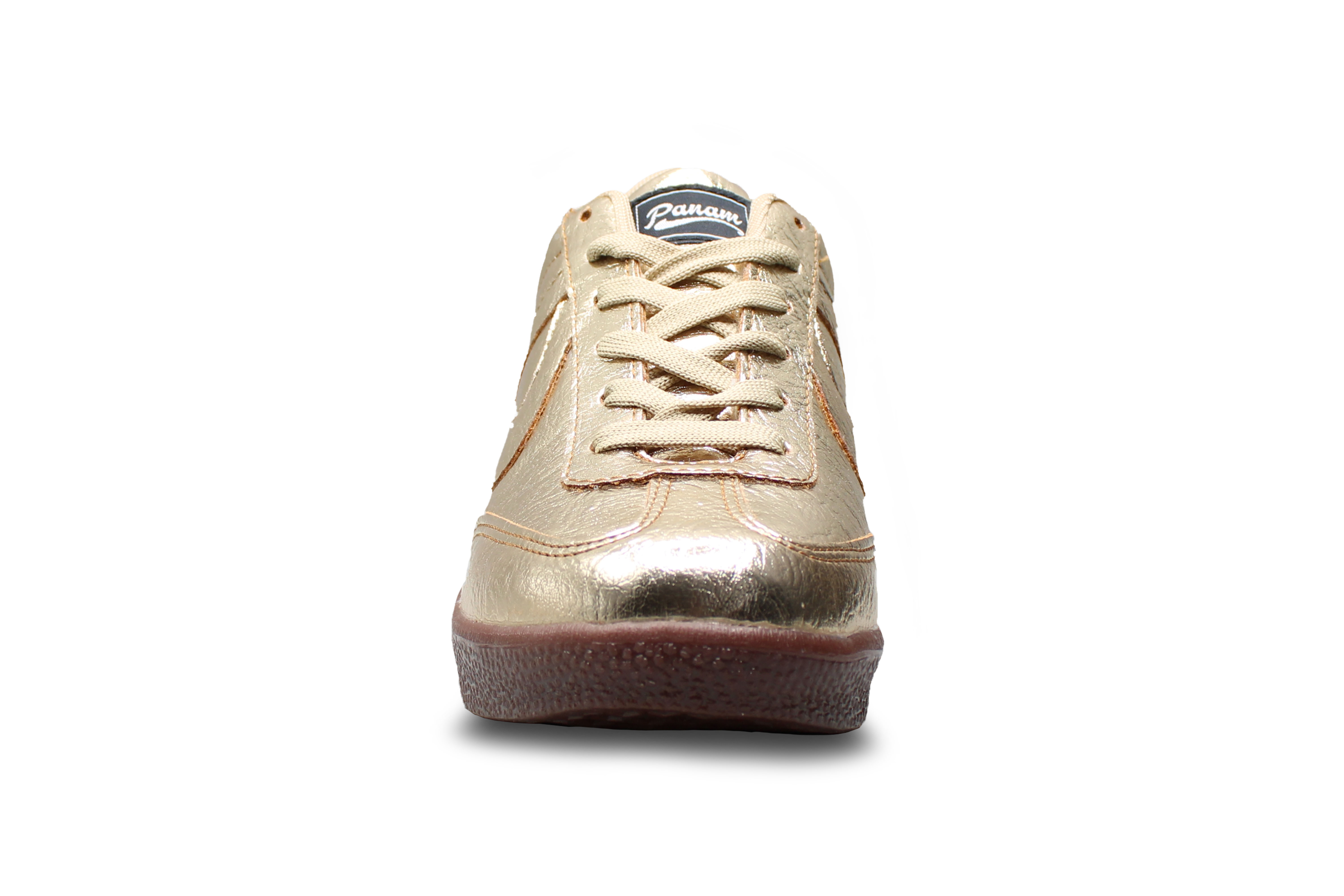 Foto 4 | Tenis Mujer Panam Rl15 Oro