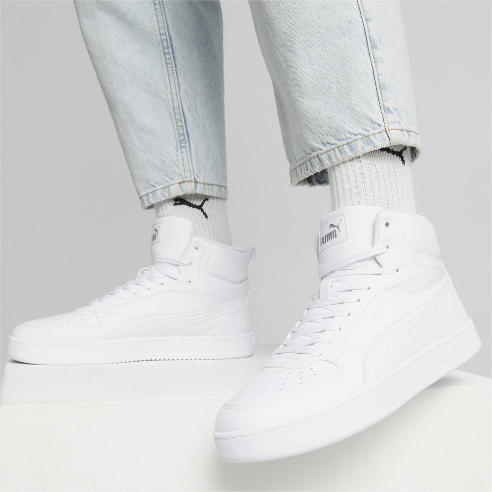 Foto 4 pulgar | Tenis Puma Caven 2.0 Mid Para Hombre Blanco