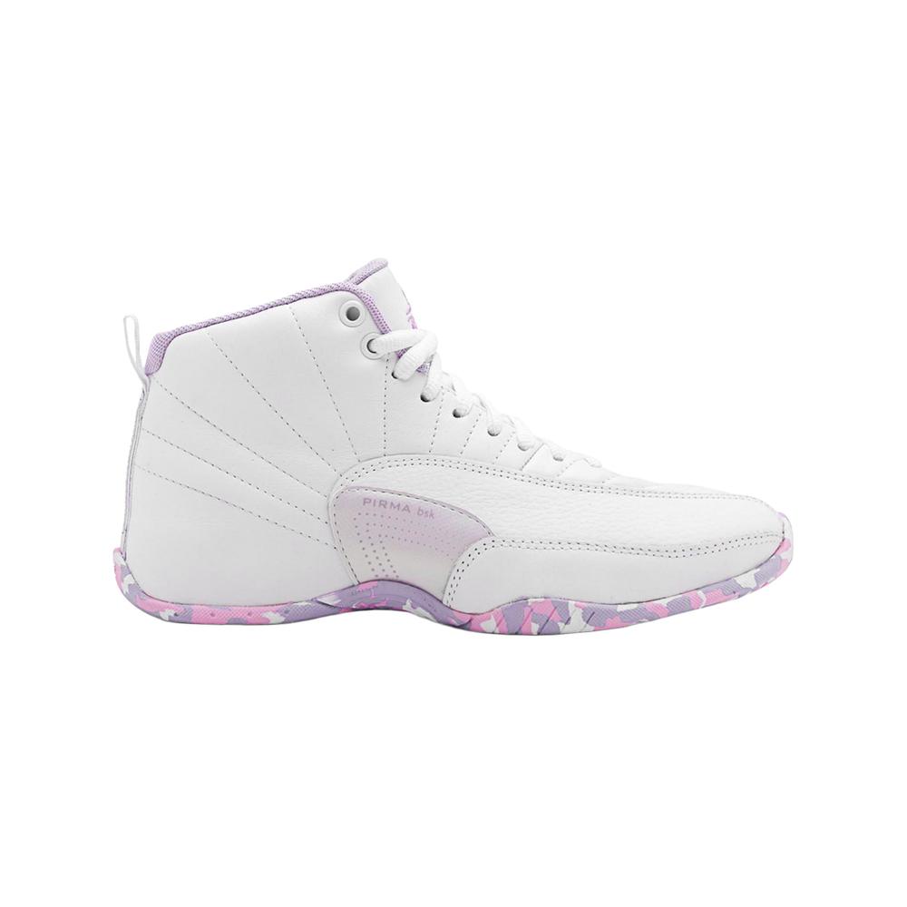 Foto 1 | Tenis Para Mujer Pirma  Basket Sport Blanco Lila Basquetbol Blanco