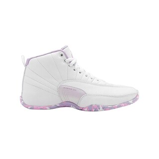 Foto 1 | Tenis Para Mujer Pirma Basket Sport Blanco Lila Basquetbol Blanco