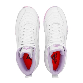 Foto 2 | Tenis Para Mujer Pirma Basket Sport Blanco Lila Basquetbol Blanco
