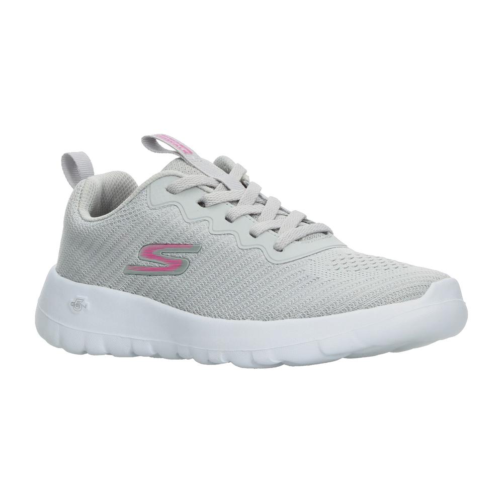Foto 3 pulgar | Tenis Skechers Gris Para Mujer [ske1063] Gris