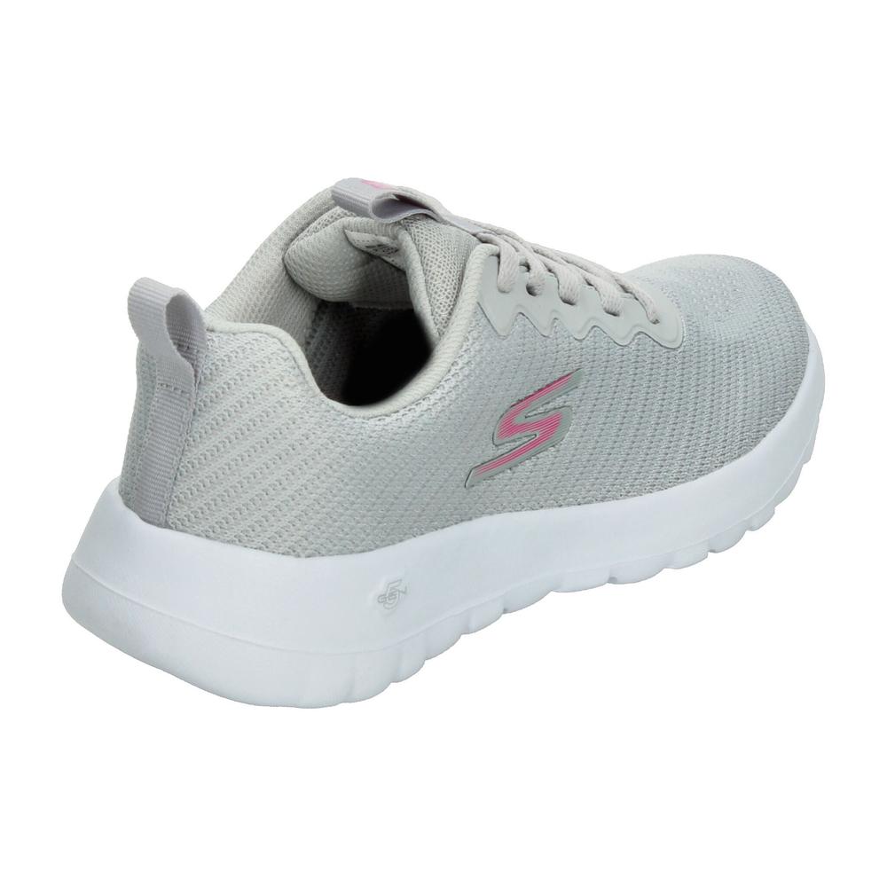 Foto 4 pulgar | Tenis Skechers Gris Para Mujer [ske1063] Gris
