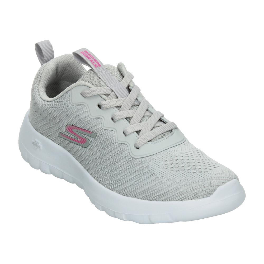 Foto 5 pulgar | Tenis Skechers Gris Para Mujer [ske1063] Gris