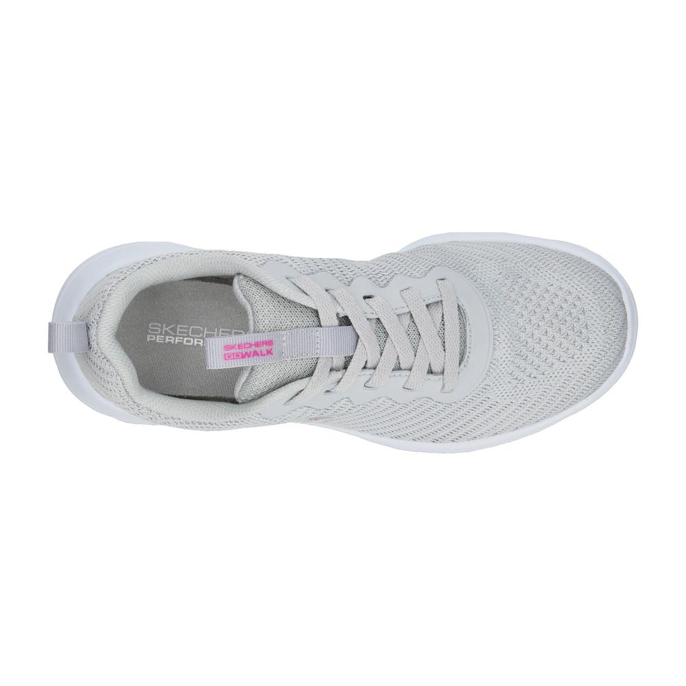 Foto 9 pulgar | Tenis Skechers Gris Para Mujer [ske1063] Gris