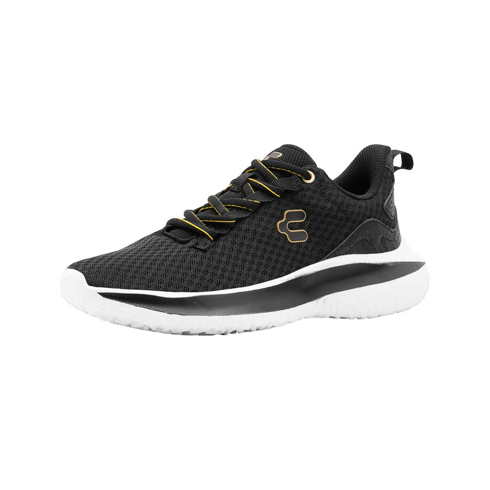 Foto 4 | Tenis Para Mujer Charly  Walking Relax Textil Color Negro Negro