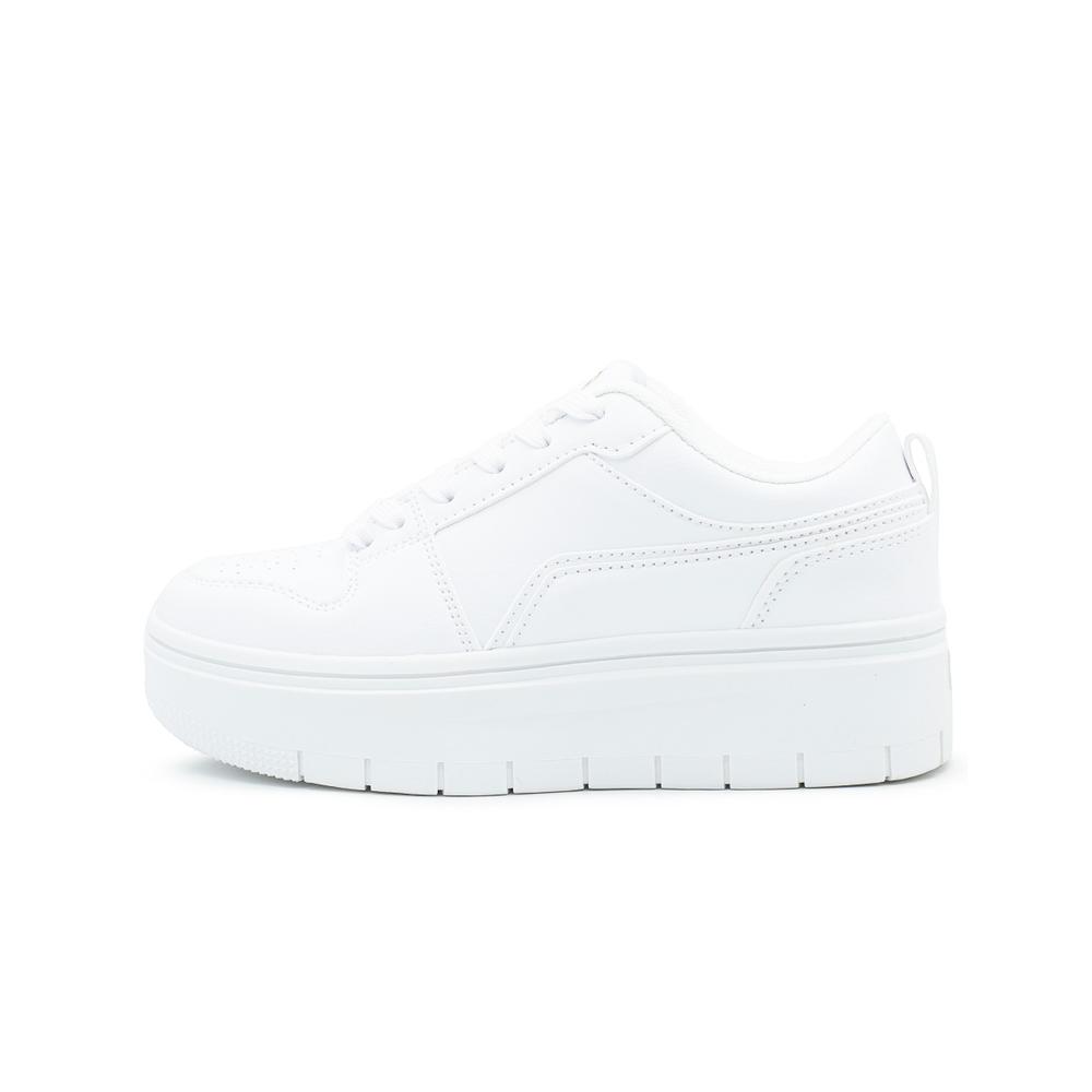 Foto 2 | Tenis Para Mujer K-swiss  Con Plataforma Color Blanco Blanco