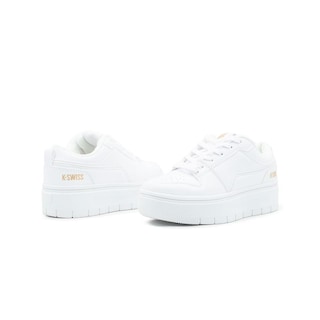 Foto 5 | Tenis Para Mujer K-swiss Con Plataforma Color Blanco Blanco