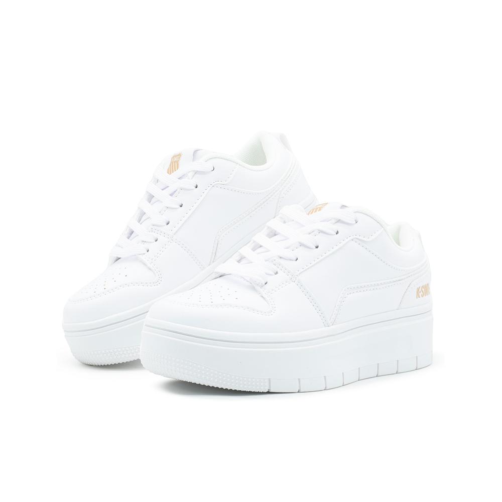 Foto 7 pulgar | Tenis Para Mujer K-swiss  Con Plataforma Color Blanco Blanco