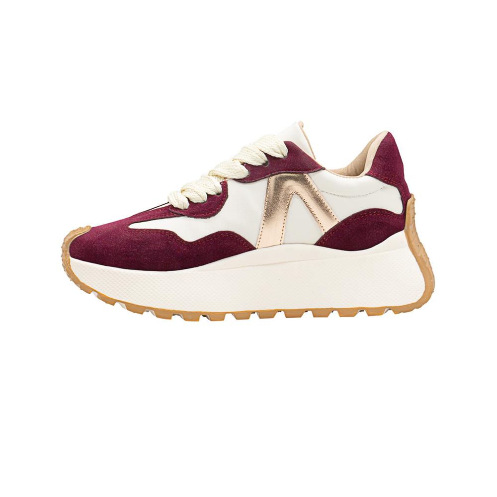 Foto 3 pulgar | Tenis Para Mujer Wildcat  Color Siruela Suela Plataforma Beige