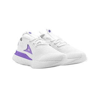 Foto 6 | Tenis Para Mujer Pirma Walking Relax Blanco Morado Blanco