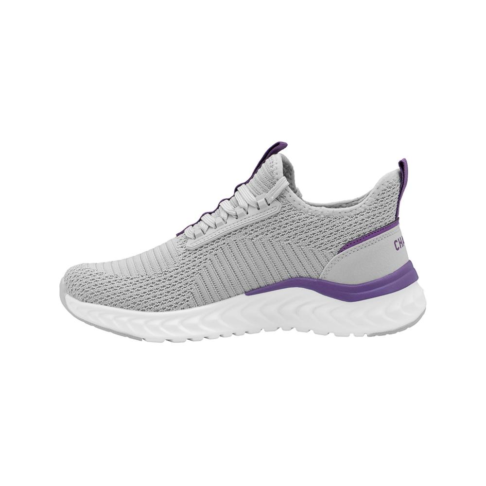 Foto 3 pulgar | Tenis Para Mujer Charly  Walking Relax Textil Color Gris Gris