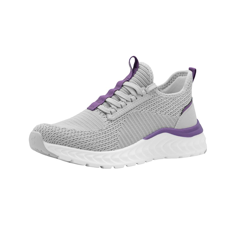 Foto 5 pulgar | Tenis Para Mujer Charly  Walking Relax Textil Color Gris Gris