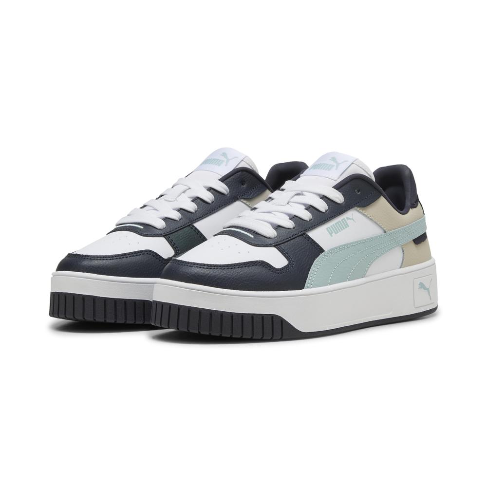 Foto 4 pulgar | Tenis Puma Carina Street Para Mujer Azul Acero