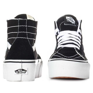 Foto 3 | Tenis Vans Sk8 Hi Tapered Stackform - 5jmkbmx - Negro - Mujer Negro