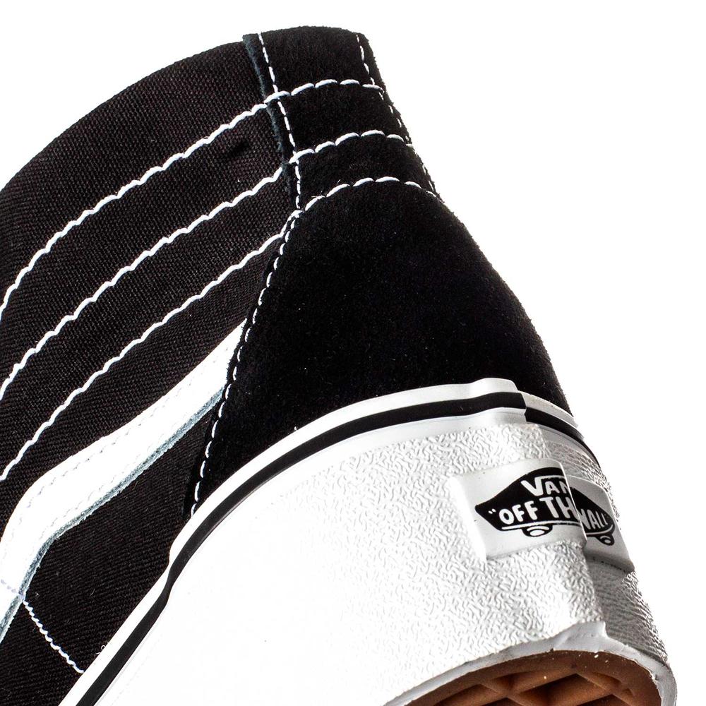 Foto 7 pulgar | Tenis Vans Sk8 Hi Tapered Stackform - 5jmkbmx - Negro - Mujer Negro