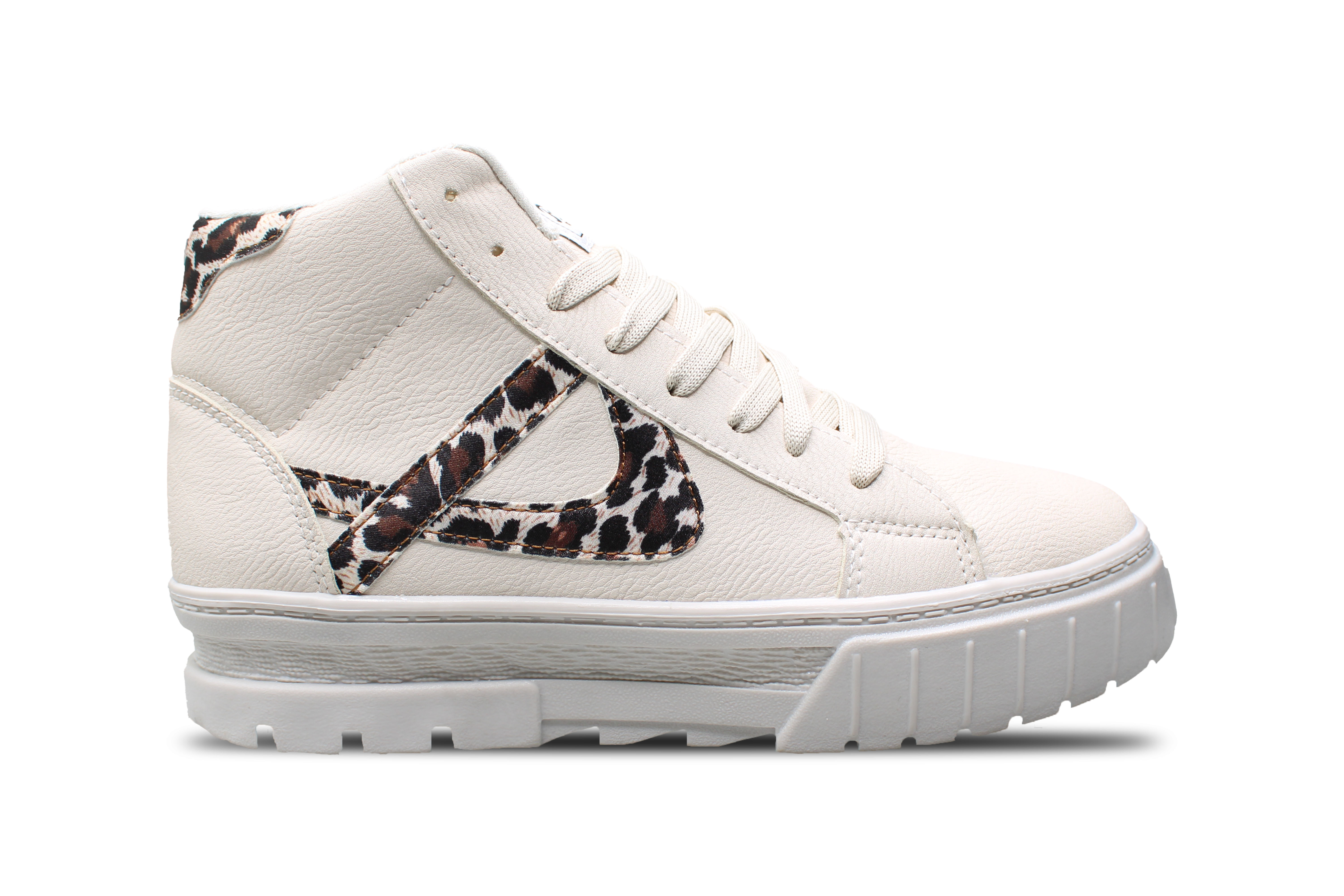 Foto 2 pulgar | Tenis Mujer Panam Bota Lola Leopardo