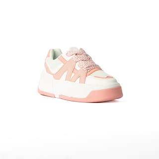 Foto 2 | Tenis Sneaker Moda Plataforma 5cm Para Mujer Walki Fiona Rosa