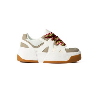 Foto 1 | Tenis Sneaker Moda Plataforma 5cm Para Mujer Walki Fiona Gris