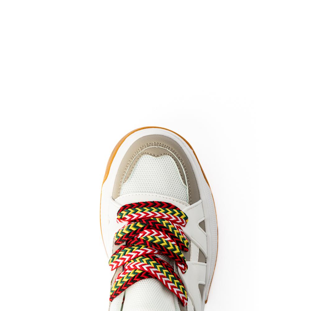 Foto 7 pulgar | Tenis Sneaker Moda Plataforma 5cm Para Mujer Walki Fiona Gris