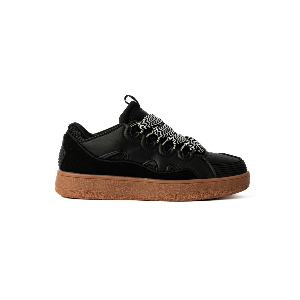 Foto 2 pulgar | Tenis Sneaker Moda Plataforma 3cm Para Mujer Walki Martina Negro