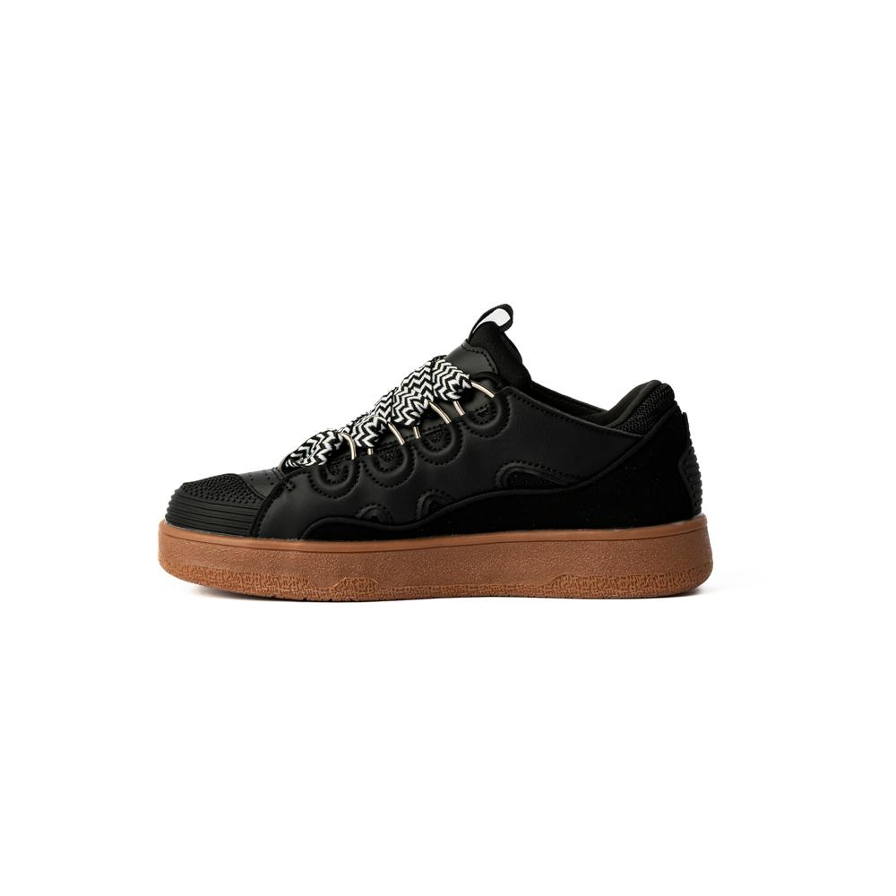 Foto 5 pulgar | Tenis Sneaker Moda Plataforma 3cm Para Mujer Walki Martina Negro