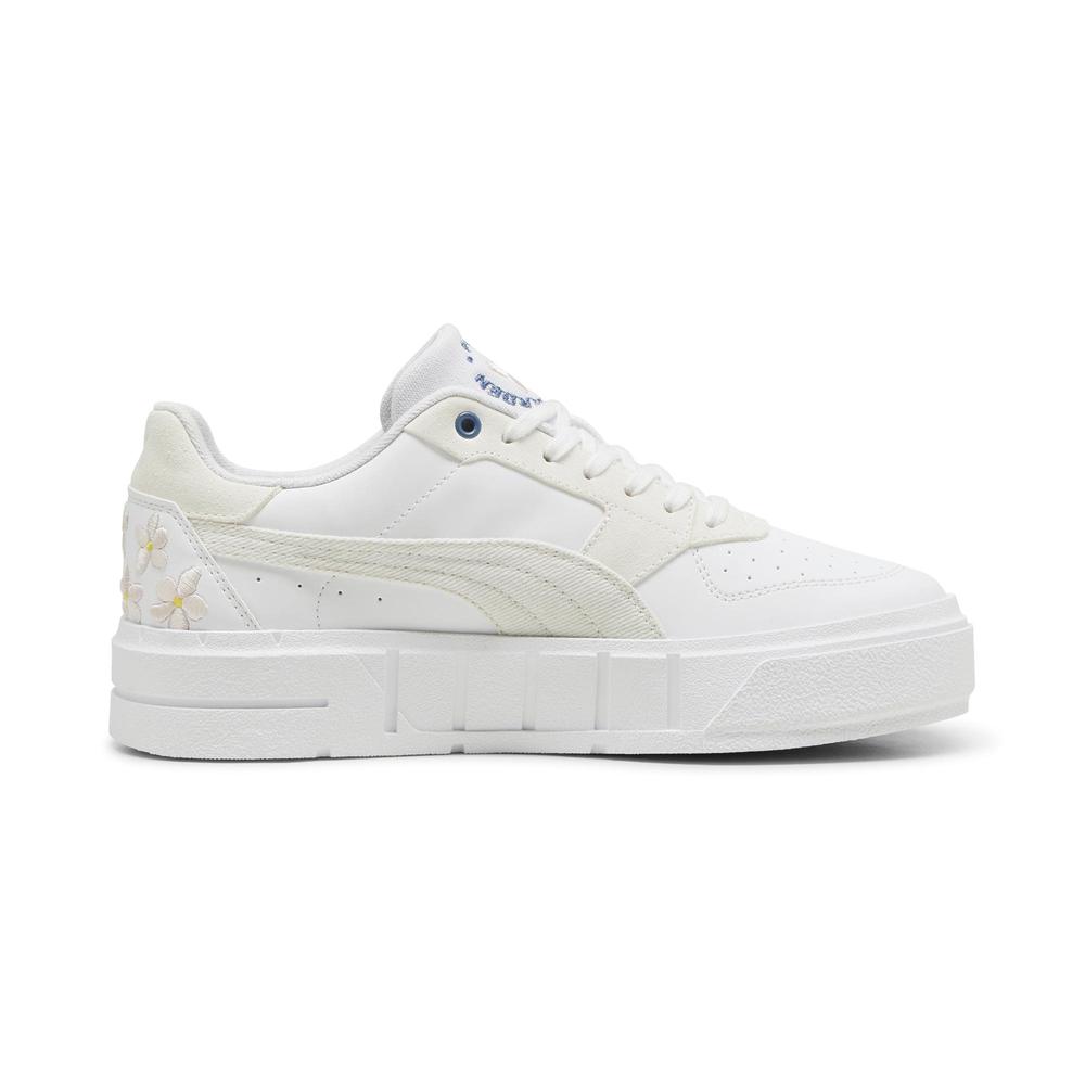 Foto 3 pulgar | Tenis Puma Cali Court Embroidery Para Mujer Beige
