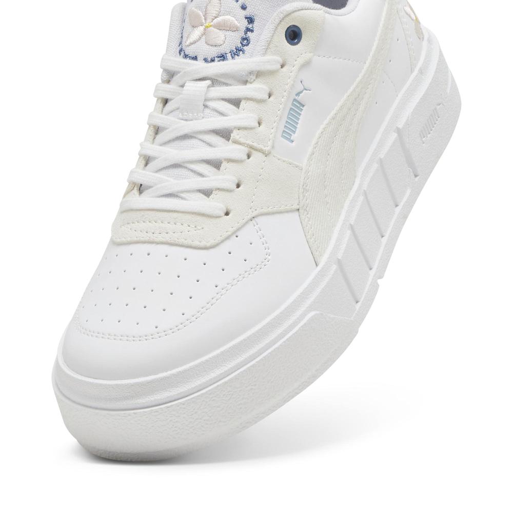 Foto 5 pulgar | Tenis Puma Cali Court Embroidery Para Mujer Beige